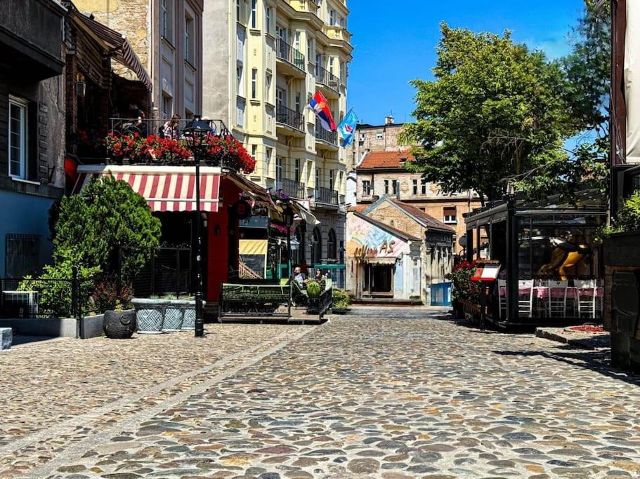 Scadarlija Vintage Old Town Renovated Apartment Белград Екстериор снимка